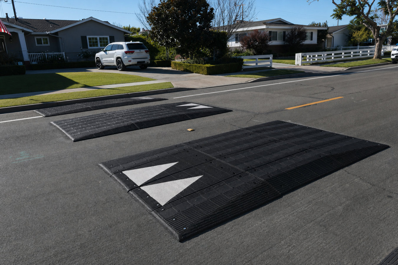 Speed bump installation